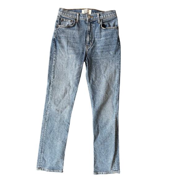 Reformation Liza High Straight Jeans in  Palermo Blue Size 27 - Picture 1 of 5